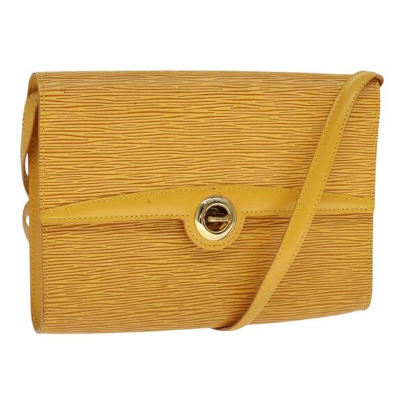 LOUIS VUITTON Epi Arsch Shoulder Bag Yellow M52579 LV Auth 111372